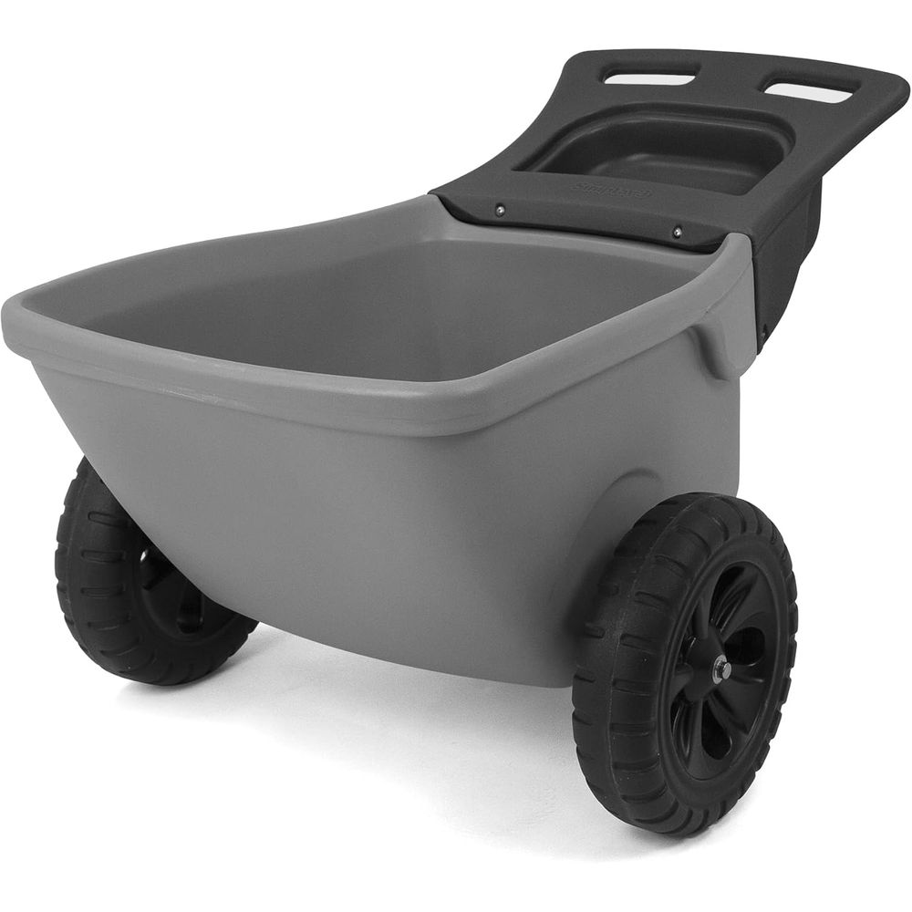 Gardening Tools Made In Usa - Easy Haul Robuste Schubkarre mit Gartenwerkzeug-Ablage