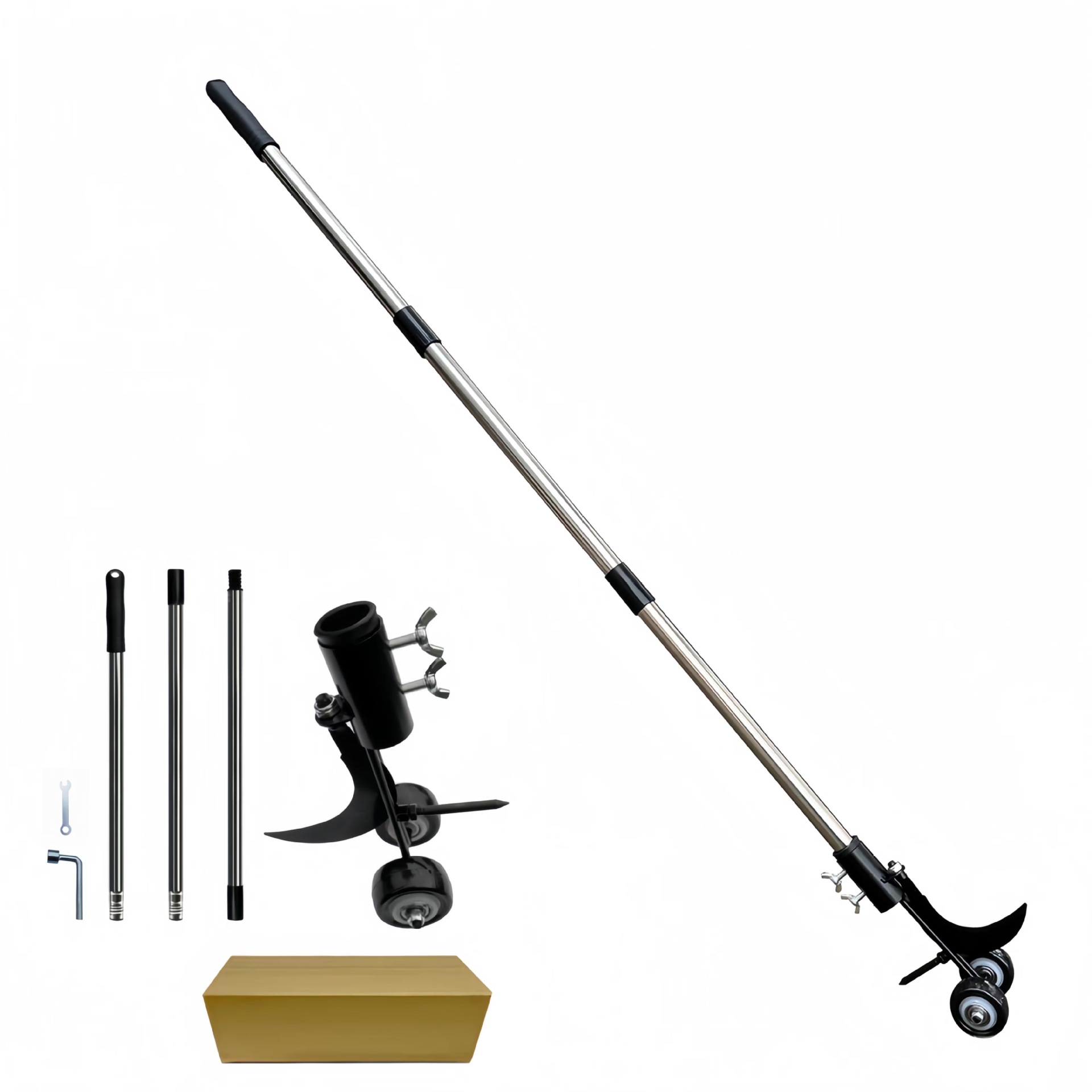 Gardening Tools To Remove Grass - Rasen-Jäten-Haken-Werkzeug, Unkrautentferner, rollender Riss-Unkrautjäter für Garten,