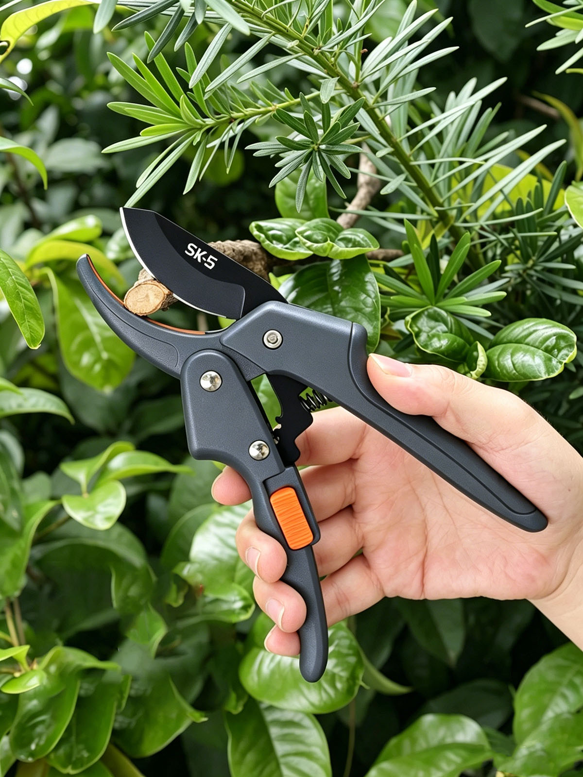 Gardening Tools To Cut Branches - SK5 Edelstahl-Gartenschere, Kraftsparende Gartenschere, Obstbaum- und