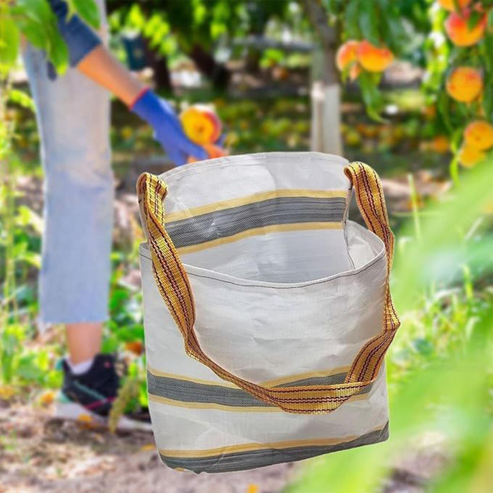 Gardening Tools Women - Garten-Pflücktasche, wasserdichte Gemüsepflücktasche mit Tragegurt, tragbare,