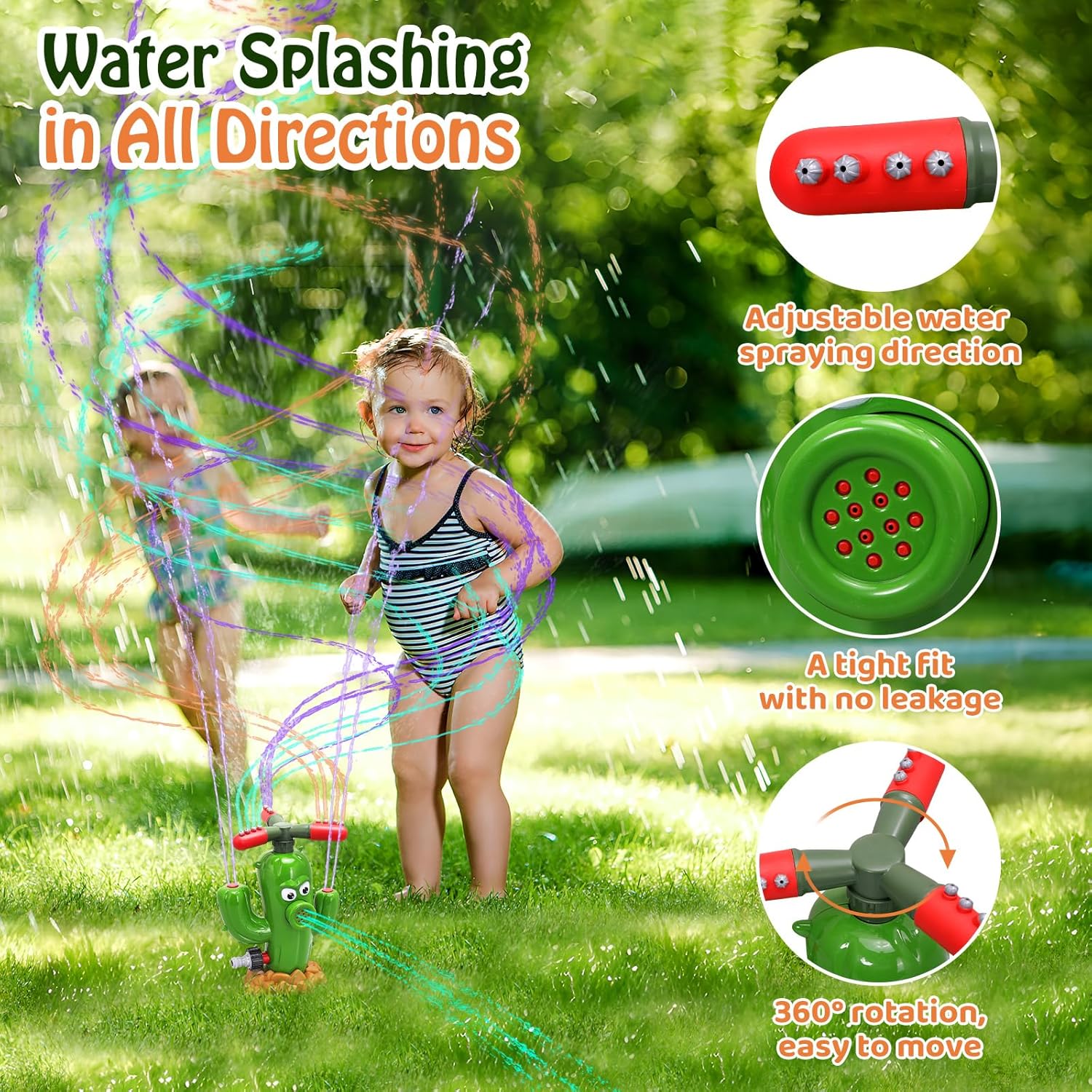 Wassersprühspielzeug Kaktus-Sp – Gardening Tools Toys Bewertung und Preis
