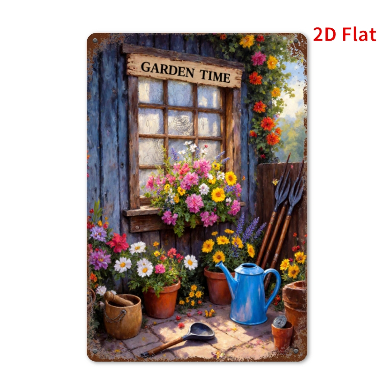Garden Time Vintage Blumenmust – Gardening Tools Vintage Bewertung und Preis