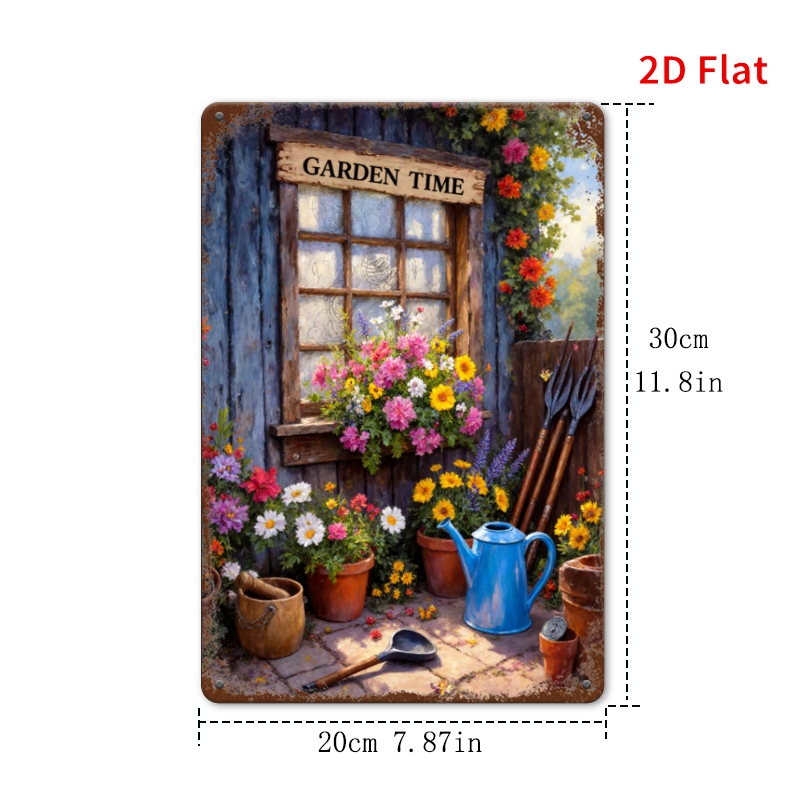 Garden Time Vintage Blumenmust – Gardening Tools Vintage Bewertung und Preis