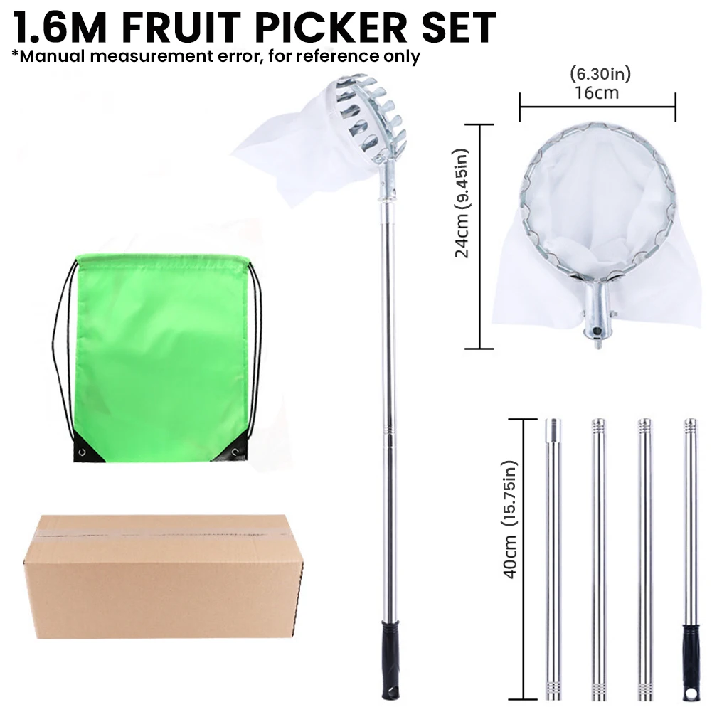 1,6-4M Obst Picker Werkzeug Me – Gardening Tools Basket Bewertung und Preis