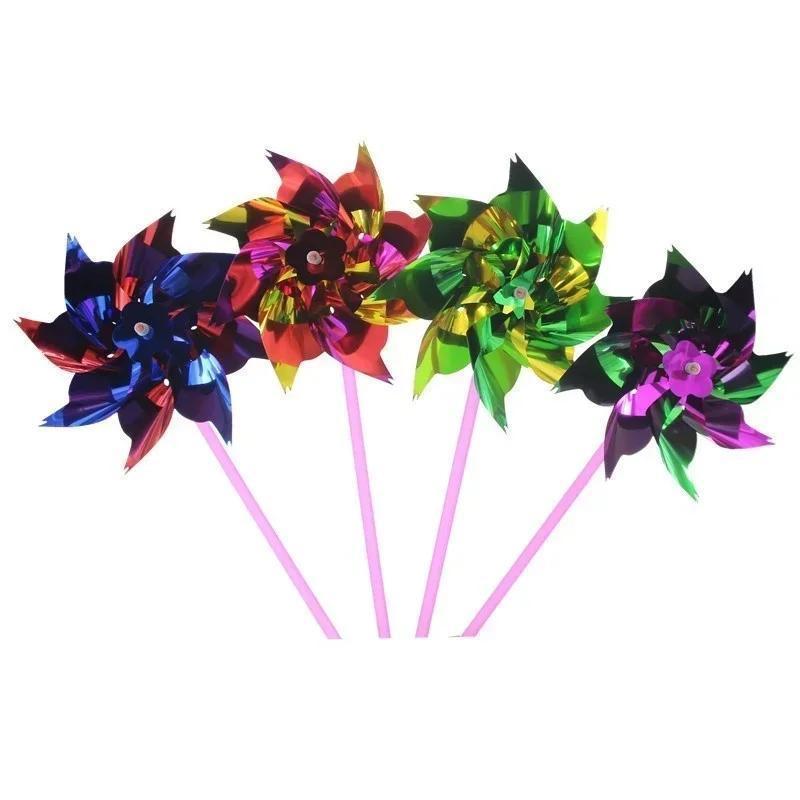 6 stücke Kunststoff Windmühle  – Gardening Tools Toys Bewertung und Preis