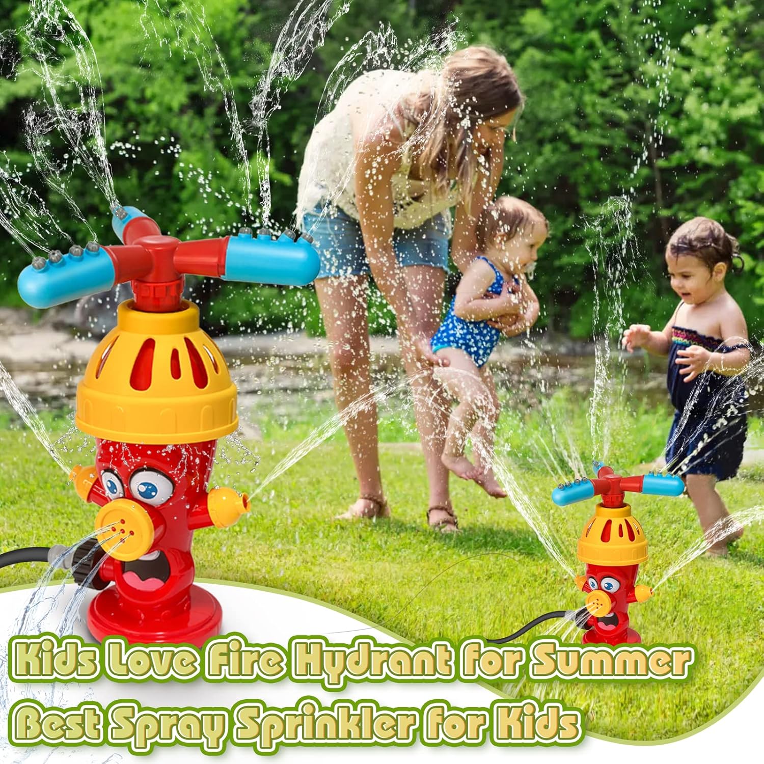 Hydrant-Sprinkler-Wasserspielz – Gardening Tools Toys Bewertung und Preis
