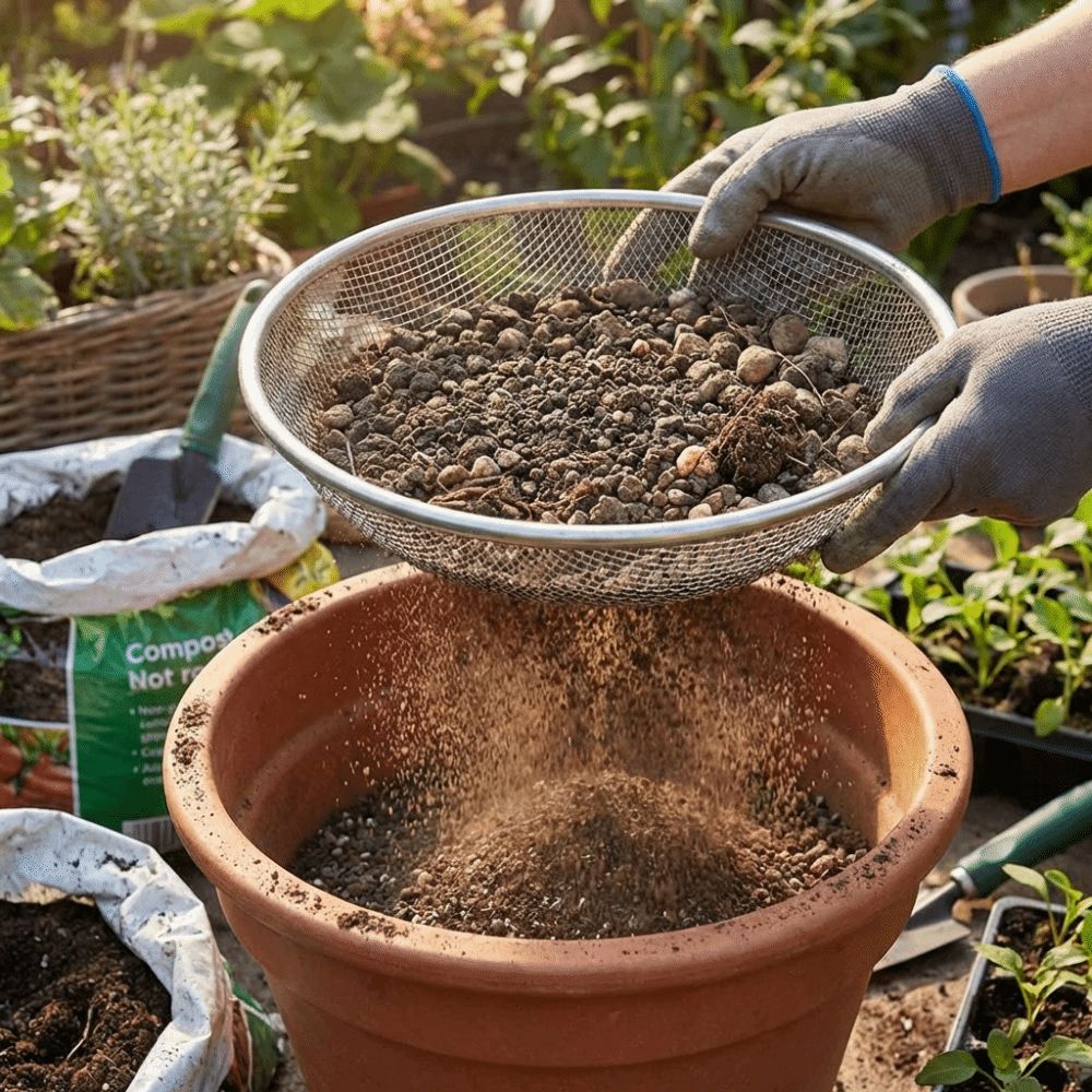 4/6/8 MM Gartenbodensieb, Rund – Gardening Tools Basket Bewertung und Preis