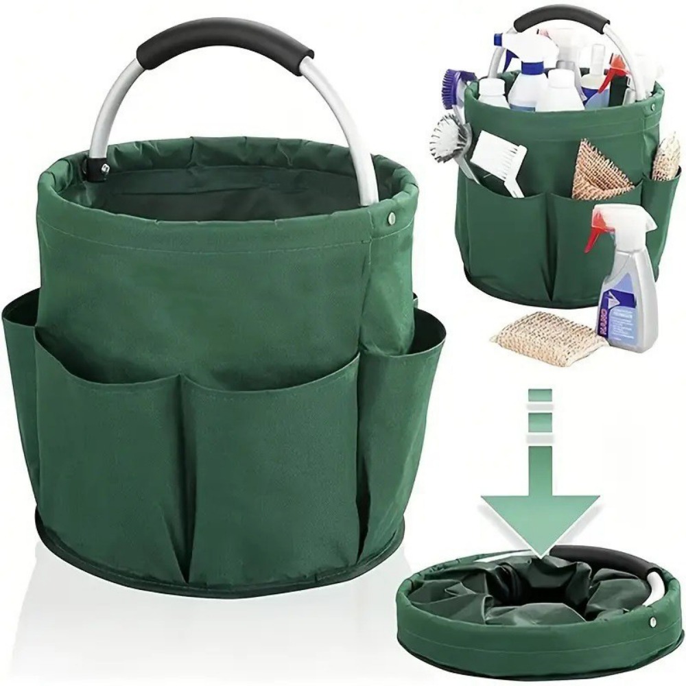 Tragbarer, faltbarer Picknickk – Gardening Tools Basket Bewertung und Preis