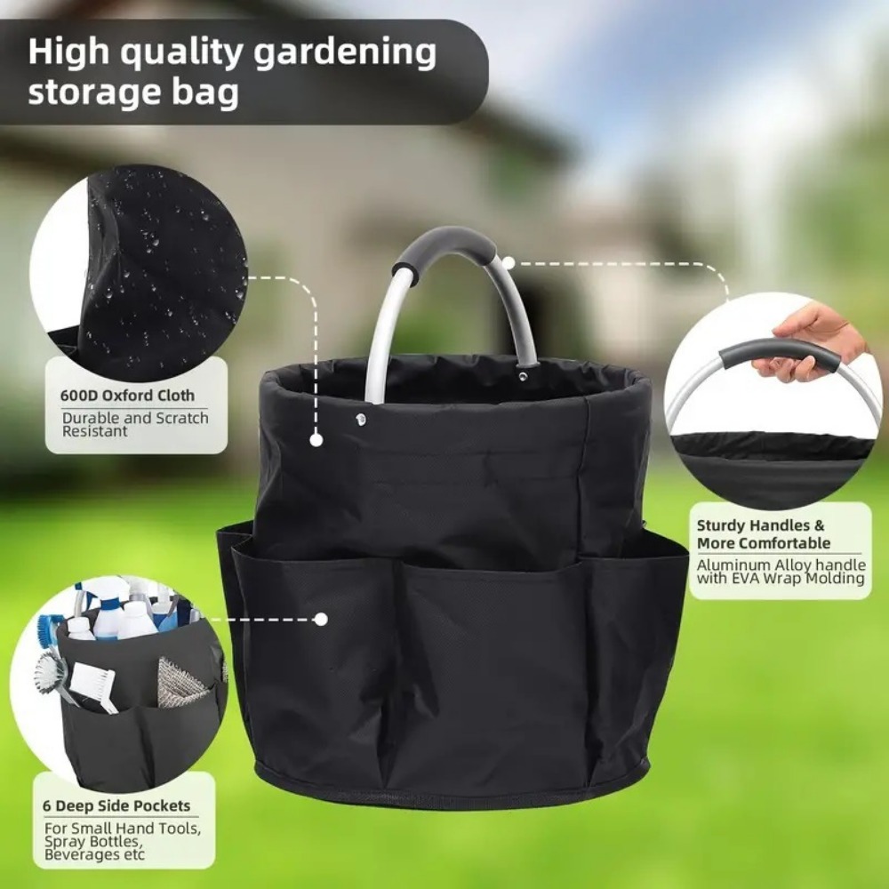 Tragbarer, faltbarer Picknickk – Gardening Tools Basket Bewertung und Preis