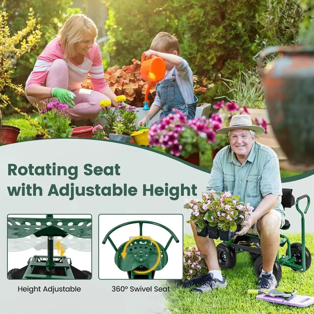 Einstellbar 360° °   Drehbarer – Gardening Tools Basket Bewertung und Preis