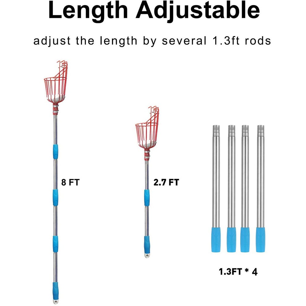 260cm Obstpflücker, Korb mit e – Gardening Tools Basket Bewertung und Preis